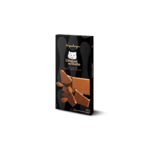 Tablete Língua de Gato com Amêndoas 100G