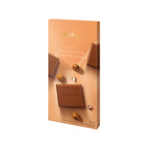 Tablete ao Leite C/ Macadamia Caramelizada 100G