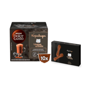 Combo Cápsulas Dolce Gusto Nestlé® + Língua de Gato 85g