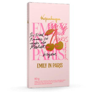 Tablete Recheado Cereja Emily In Paris 90G